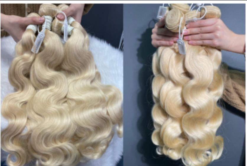 Top Virgin Barbie Blonde Body Wave Hair